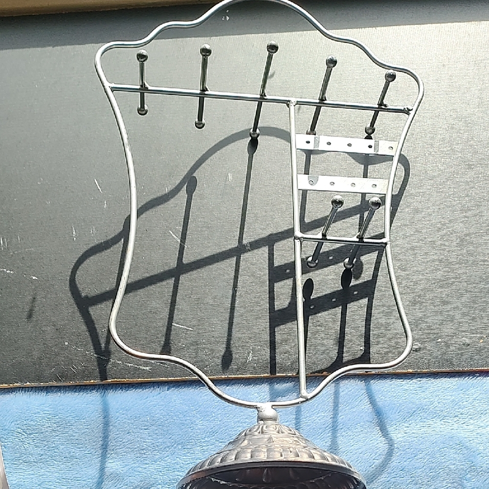 Elegant Silver Wall Hook Rack